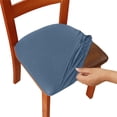 thumbnail image 2 of Sentmoon Seat Cusion Thick Seat Cushion Solid Color Brushed High Elastic Chair CoverSoft and Comfortable Chair Seat Cover -proof and- Chair Slipcover Suitable for Dining Chair, 2 of 6