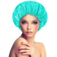 thumbnail image 2 of Satin Bonnet Sleeping Cap Double Layer Elasticated Trim Soft Night Hat for Woman, 2 of 2