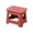 Red, variant on Folding Stool Outdoor Portable Heavy Duty Plastic Non-Slip Chair For Camping Hiking Fishing BBQ Foldable Step Stool Stool
