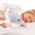 thumbnail image 4 of Drppepioner Jouet en Peluche Mignon Coloré Poupée Dolphin Poupée Dolphin Colorée Oreiller de Sommeil, 4 of 5