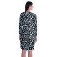 thumbnail image 4 of Moomaya Chandail à Capuchon à Manches Longues Imprimé, Robe T-Shirt en Jersey avec Poches, 4 of 6