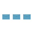 thumbnail image 3 of Youkk Convenient File Document Bag Store And Sort With Ease Easy Access To Supplies Felt Folder Organizer light sky blue 3Set, 3 of 6