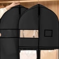 thumbnail image 1 of Self Compression Zipper Hanging Garment Bag for Travel and Closet Organization Free Storage Cover with Hanger for Down Coats, 1 of 4