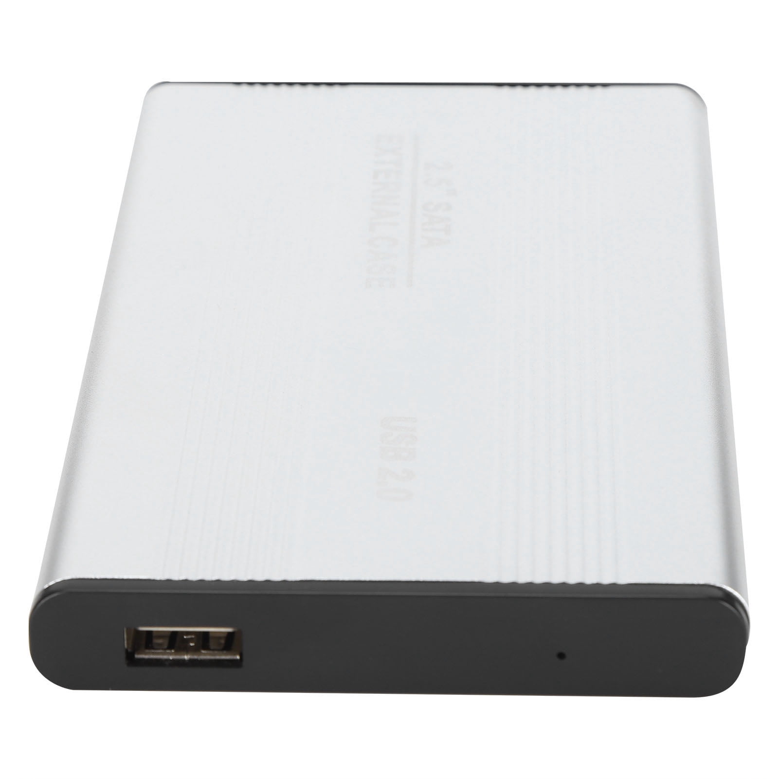 HDD Enclosure, HDD Enclosure Plug Play Hard Drive Enclosure SSD Adapter 3TB USB2.0 SSD Hard Disk Box for OS X Laptops External Data Storage