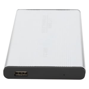 HDD Enclosure, HDD Enclosure Plug Play Hard Drive Enclosure SSD Adapter 3TB USB2.0 SSD Hard Disk Box for OS X Laptops External Data Storage