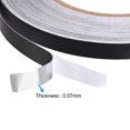 thumbnail image 3 of Unique Bargains Ruban en Papier D\'aluminium Ruban Noir Mat Non Réfléchissant 10mmx50m/164 Pieds 2 Paquets, 3 of 4