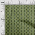 thumbnail image 1 of oneOone Viscose Chiffon Fabric Leaves & Floral Block Print Sewing Fabric BTY 42 Inch Wide, 1 of 4