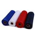 thumbnail image 2 of CNKOO Clearance!!!4 Rolls Poly Burlap Deco Mesh -10 Inch Wide Deco Poly Decorative Mesh Ribbon Wrapping Ribbon Rolls for Home Door Wreath Decoration DIY Crafts Making, 2 of 6