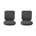 thumbnail image 1 of Baohd Computer Chair Cover Swivel Chair Cover Rotating for Chair Dark Gray Backrest + Cushion Cover 2Set, 1 of 1