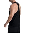 thumbnail image 3 of Besolor Men's Workout Tank Tops Sleeveless Summer Shirts Quick Dry Running Gym Bodybuilding Muscle Tees, 3 of 6