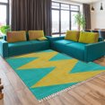 thumbnail image 1 of Casavani Handmade Dining Room Dcor Custom Rug,Blue 11x11 feet, 1 of 6