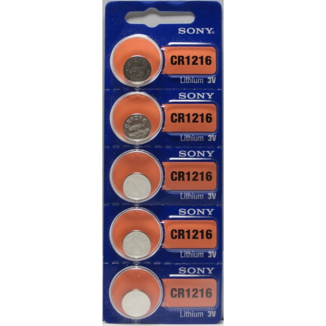 Sony CR1216 Piles de Montre en Forme de Pièce au Lithium 3 Volts (15 Piles)