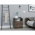 thumbnail image 3 of TUHOME Napoles Night Stand - Dark Brown  Engineered Wood - For Bedroom, 3 of 7