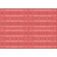 thumbnail image 1 of Ahgly Company Machine Washable Indoor Rectangle Transitional Red Area Rugs, 2' x 5', 1 of 7