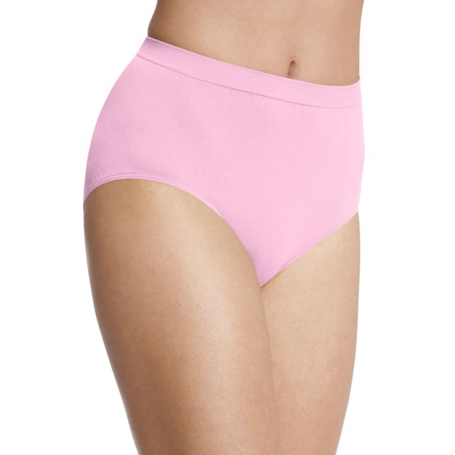 Bali Comfort Revolution Womens Microfiber Seamless Brief - Best-Seller, 10/11,