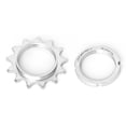 thumbnail image 2 of Fixed Gear Mountain Bike Wheel Mountain Bike Cogs MTB Bicycle Sprocket Lock Rings Maintenance Cycling Crankset Accessories Replacing Parts 13T, 2 of 9