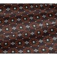 thumbnail image 5 of oneOone Viscose Jersey Fabric Diamond & Swirl Ikat Decor Fabric Printed BTY 60 Inch Wide, 5 of 5