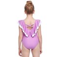 thumbnail image 2 of HAWEE Girls One Pieces Swimsuit Cute Swimwear Bathing Suits Ruffle Swimsuit Floral Swimwear, 2 of 4