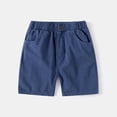 thumbnail image 3 of Kids Shorts Boys Elastic Waist Drawstring Pull-On Summer Shorts Baby Boy Essentials 4-5 Years, 3 of 3