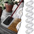 thumbnail image 1 of 6 Pack Fiber Cloth Mop Pads For 15x8 Inches Crates Commercial Kitchen Rags Organic Dish Towel Sublimation Burp Blanks Cleaning Kitchen, 1 of 3