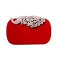 thumbnail image 1 of Xingzhi Collection de Sacs à Main Pratiques et Stylés - Découvrez Compagnon Pochettes Durables Rouge Blanc Paon, 1 of 6