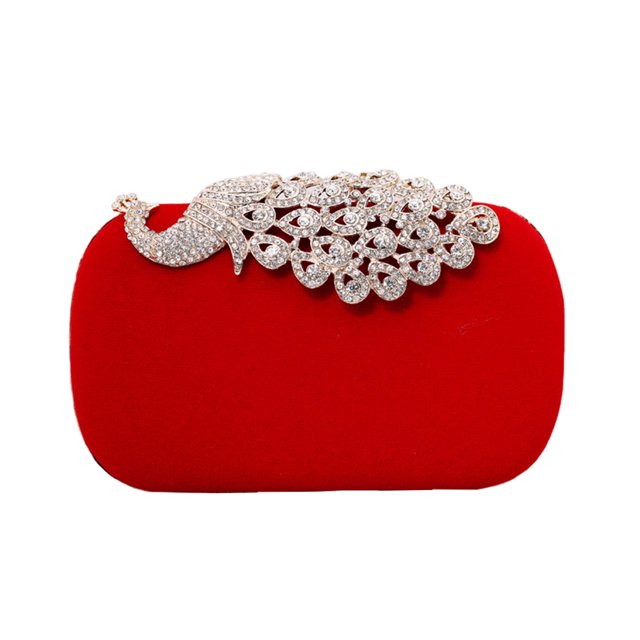 Xingzhi Collection de Sacs à Main Pratiques et Stylés - Découvrez Compagnon Pochettes Durables Rouge Blanc Paon