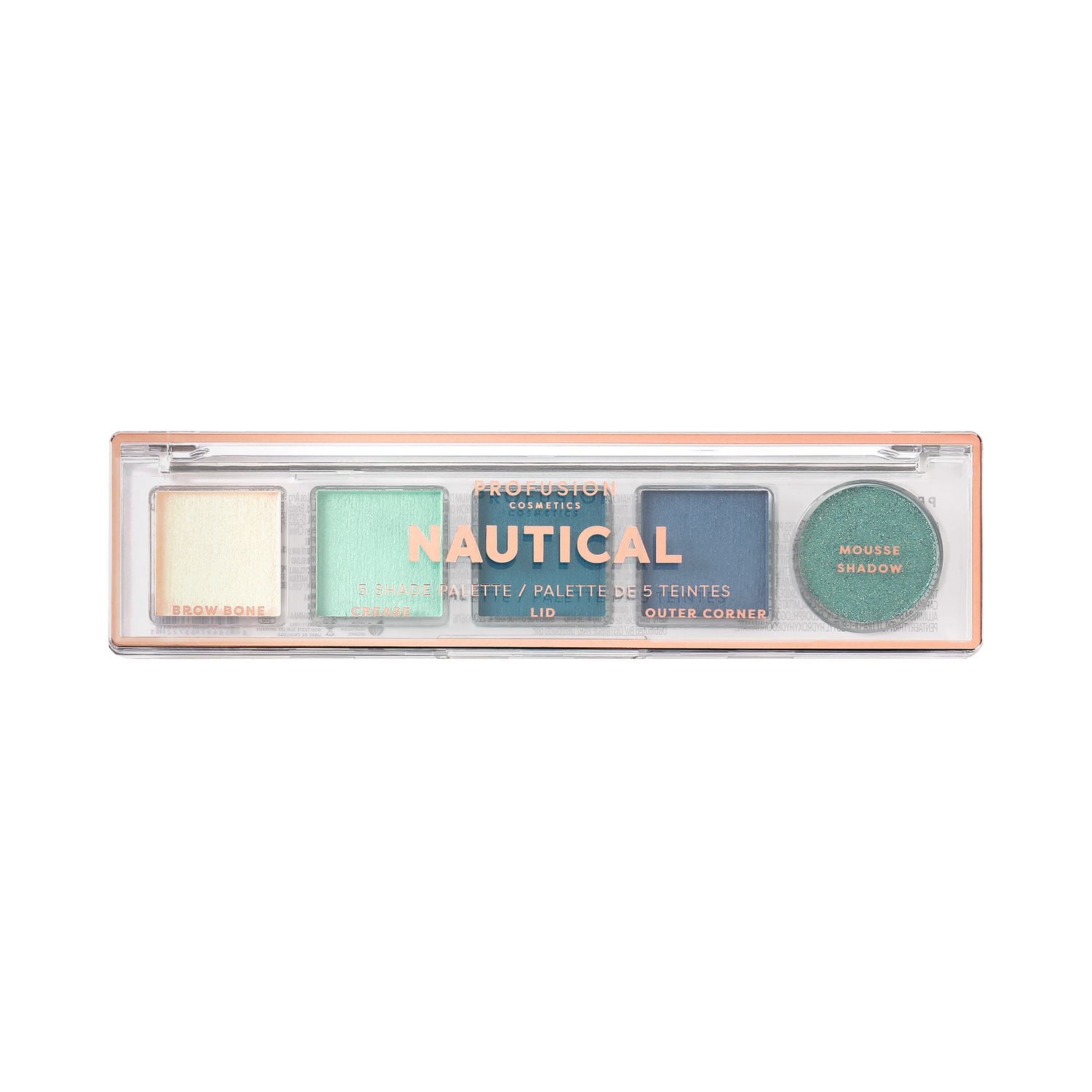 Profusion Cosmetics| Nautical 5 Shade Eyeshadow Palette