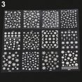 thumbnail image 1 of CHUANK 12 Sheets Christmas Snowflake Zip 3D Decals Nail Art Tips Stickers DIY Manicure, 1 of 8