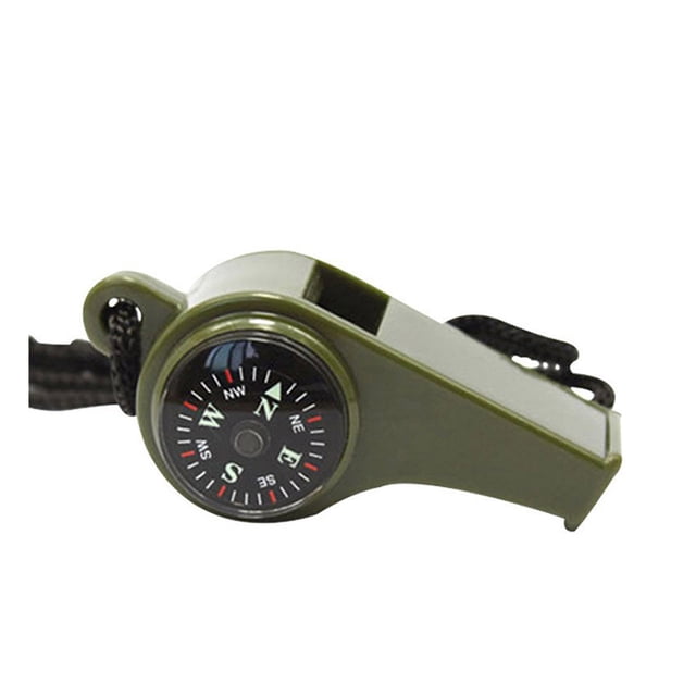 Sifflet Multifonction Portable avec Affichage de la Température pour Camping Randonnée Urgence Aventures en Plein Air