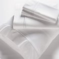 thumbnail image 1 of PureCare Éléments Rayonne Dérivée du Bambou Ensemble de Draps 3 Pcs, Lit Simple, Blanc, 1 of 4