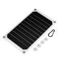 thumbnail image 1 of Herwey Mobile Solar Charger,Portable 10W Outdoor IP64 Waterproof Solar Panel Mobile Power Charger 5V USB Output, 1 of 8