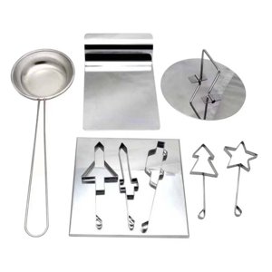 Birdeem Stainless Steel Knife Candy Making Tool Set Suitable for Festival and Daily Use