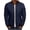 Navy, variant on cfhntfmh Men's Bomber Jacket Zip up Winter Warm Quilted Padded Jacket Lightweight Casual Spring Fall Winter Coat
