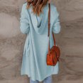 thumbnail image 4 of Pisexur Cardigan à Manches Longues pour Femmes Mode Haut Cardigan Poche Manteau Décontracté Long Ouvert Cardigans, 4 of 7