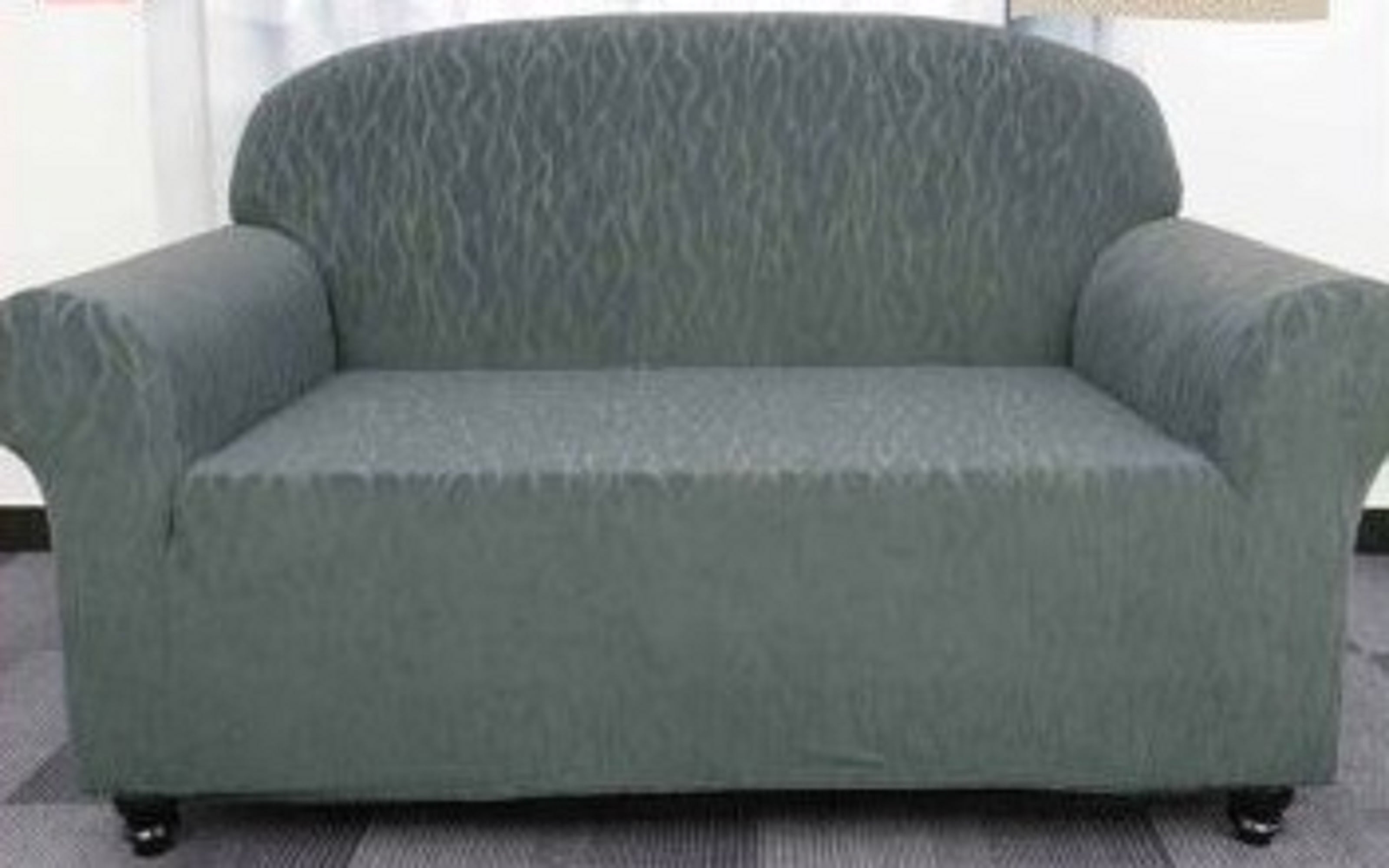 (75x88 Pouces) Housse Extensible pour Causeuse - Argent