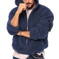 thumbnail image 2 of Pull Col Montant Élastique Couleur Unie Demi-Col pour Hommes, 2 of 6