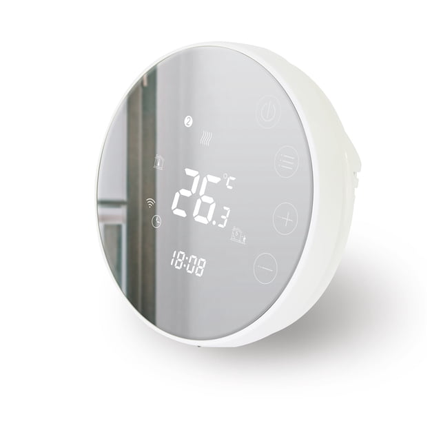 Thermostat Intelligent Tuya, Régulateur de Température pour Chaudière au Gaz à Chauffage au Sol, Contrôle de Chauffage Programmable, Économisez l'Énergie