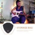 thumbnail image 2 of Weiweiguan Portable Leather Guitar Pick Storage Bag Storage Pouch for Guitar Plectrums, 2 of 7