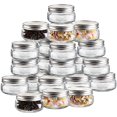 thumbnail image 2 of IGUOHAO 24 Pack 8OZ Ball Wide Mouth Mason Jars with Airtight lids and Bands, Wide Mouth Canning Glass Jars for Canning, Fermenting, Pickling, Decor, 2 of 6