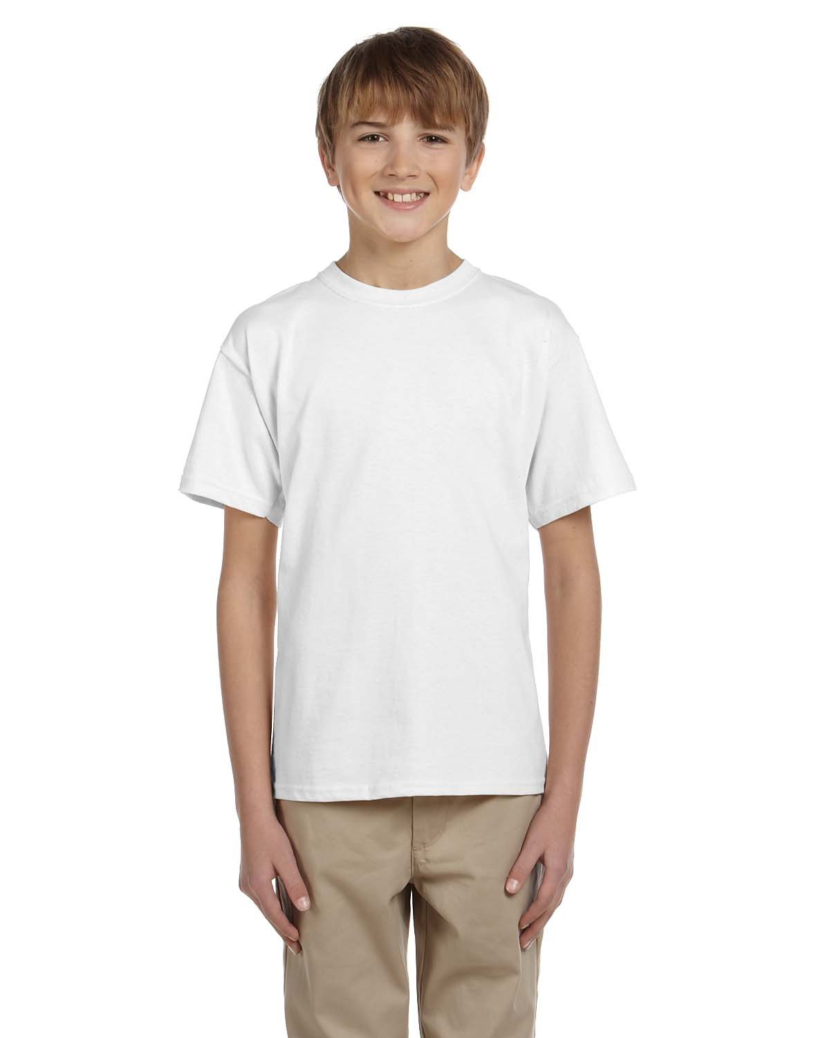 Hanes T-Shirt Jeunesse 5.2 oz., 50/50 EcoSmart - 5370