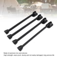 thumbnail image 4 of Foldable Table Legs, 4PCS Foldable Table Legs Silicone Iron Heavy Duty Foldable Metal Furniture Legs for Coffee Table Camping Table Black, 4 of 7