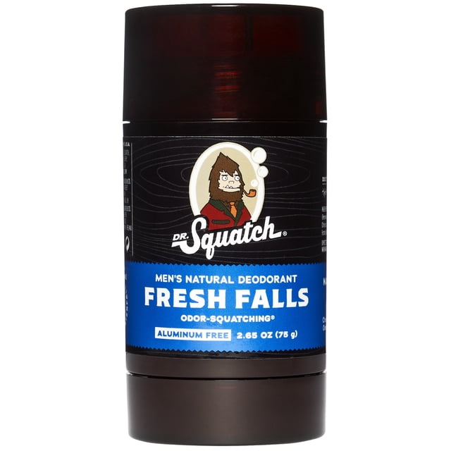 Dr. Squatch Natural Deodorant for Men Fresh Falls