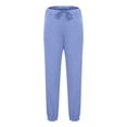 thumbnail image 4 of Pisexur Mens Sweatpants 2024 Solid Color Workout Jogging Athletic Pants ​Elastic Waist Drawstring Straight Leg Sweatpants Loose Elastic Bottom Casual Pants with Pockets, 4 of 5