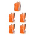 thumbnail image 2 of kurtrusly 1/2/3/5 Nylon Waterproof And Durable Camping Hiking Backpack For Convenient Travel Making Easy To Fold ORANGE 5PCS, 2 of 6