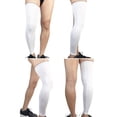 thumbnail image 3 of Stretchy Long Sock Full Leg Sleeve Comfortable Durable Convenient Considerable for Baseball Basketball, 3 of 6