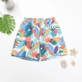 thumbnail image 2 of MIASHUI Boys Swim Trunks Little Boys Swim Shorts Bathing Suit Beach Board Shorts,Light Blue,110, 2 of 6