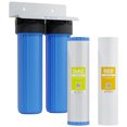 thumbnail image 1 of Max Water 2 Stage (Sediment, Odor & Improving Taste) 20-inch Water Filtration System for Whole House, 1 of 6