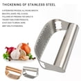 thumbnail image 2 of Garlic Press Rocker Set Bottle Opener Heavy Duty Steel Garlic F1P8, 2 of 4