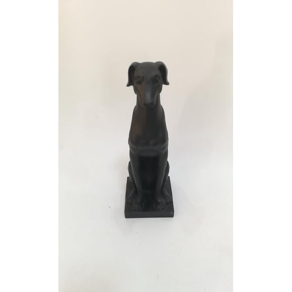 WINE DOG FIGURINE