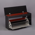 thumbnail image 1 of SOCE012 - Banc de Rangement pour Chaussures d'Artisan avec Long Siège de Banc, 1 of 8